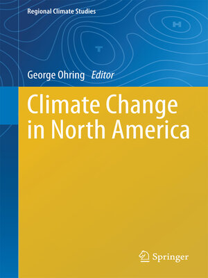 cover image of Climate Change in North America